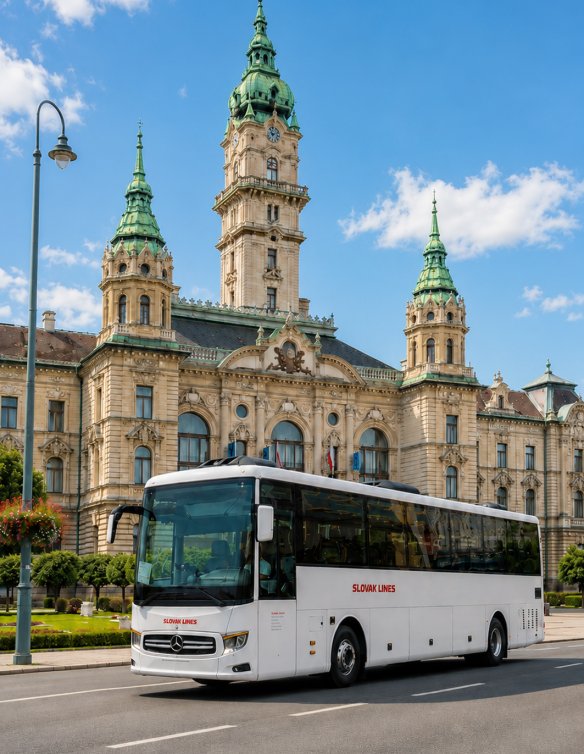 Slovak Lines spúšťa priame autobusové spojenie medzi Győrom a Letiskom M. R. Štefánika
