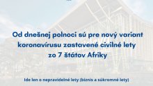Nepravidelné lety zo 7 afrických štátov sú zastavené