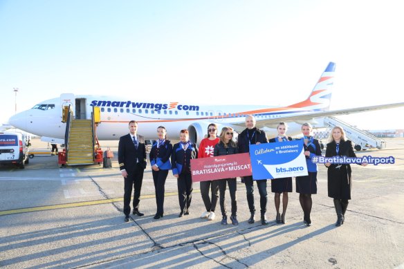 Starting today, flights from Bratislava Airport to Muscat, Oman, are now available