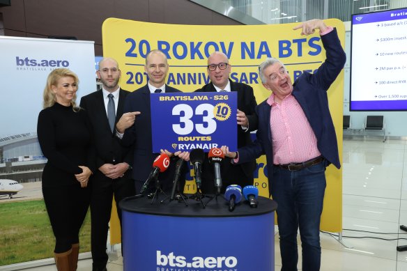 Ryanair to Operate a Record Number of Routes from Bratislava in Summer 2026