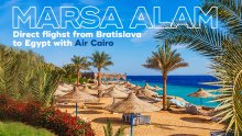 From March, a regular route to the Egyptian Marsa Alam and charter flights to Marsa Matruh