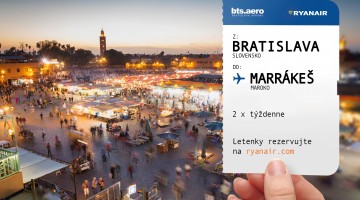 Z Bratislavy pribudne nová linka do Maroka