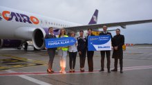 The inaugural flight of the new regular route Bratislava - Marsa Alam