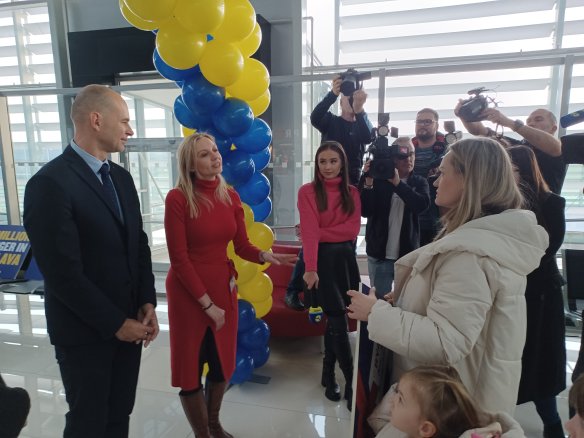 Ryanair's 15 millionth passenger has crossed the gates of Bratislava Airport