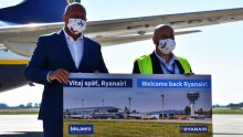 Ryanair resumes operations from Bratislava