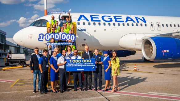 Bratislava Airport Reaches 1 Million Passenger Milestone