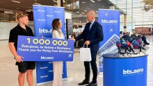 Bratislava Airport surpasses 1 million passengers handled