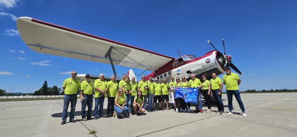 Piloti ultraľahkých lietadiel si uctili pamiatku M. R. Štefánika