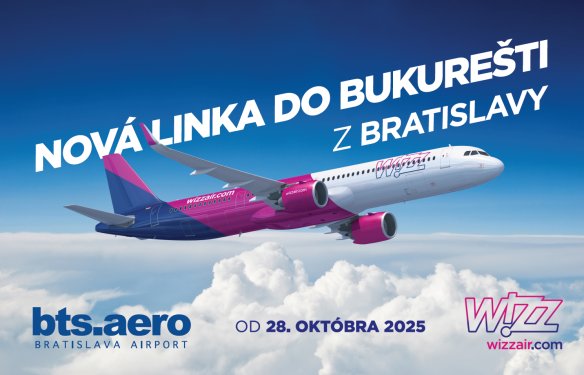 Z Bratislavy pribudne nová linka do Bukurešti s Wizz Air