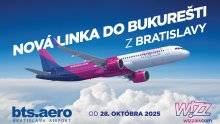 Z Bratislavy pribudne nová linka do Bukurešti s Wizz Air