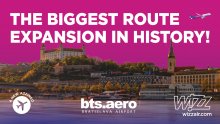 Historic Expansion: BTS Welcomes 4 Based Wizz Aircraft and 12 New Routes