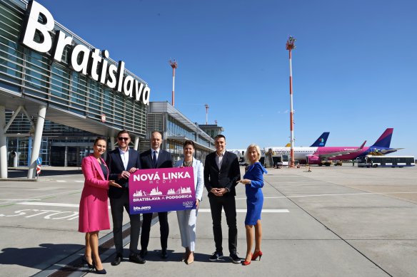 Na letisku v Bratislava pribudla nová pravidelná linka do Podgorice v Čiernej Hore