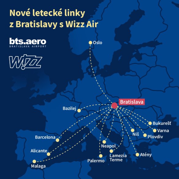 Historický míľnik a rast pre Letisko Bratislava: Wizz Air otvorí svoju základňu v Bratislave