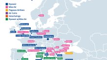 Historická zimná sezóna prinesie 49 pravidelných liniek do 42 destinácií v 22 krajinách
