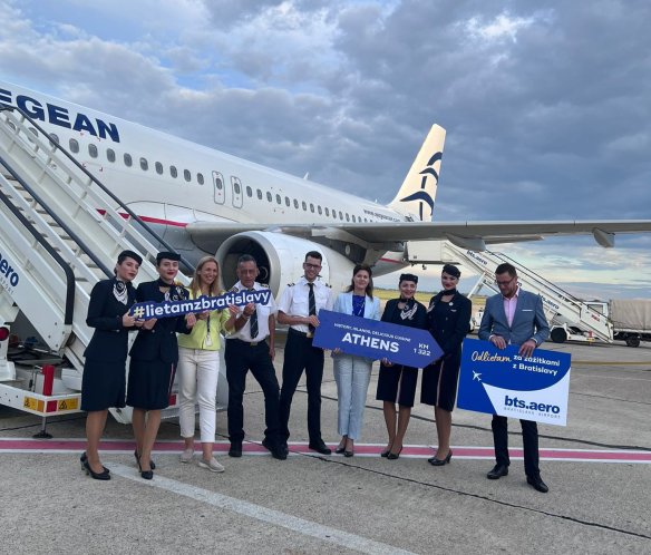 Člen Star Alliance, spoločnosť AEGEAN Airlines, odštartovala priame lety do Atén