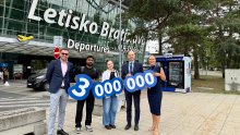 Bratislava Airport surpasses the 3 million passenger milestone for the first time