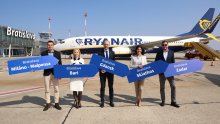 BTS oslavuje 10. výročie základne Ryanairu piatimi novými leteckými linkami