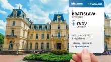 Ryanair spustí od nového roka linku z Bratislavy do ukrajinského Ľvova až 3x týždenne
