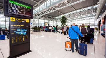Letiská v Európe rástli o 5 %, bratislavské o 12,3 %