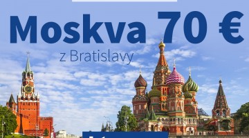 Z Bratislavy sa bude lietať do Moskvy denne