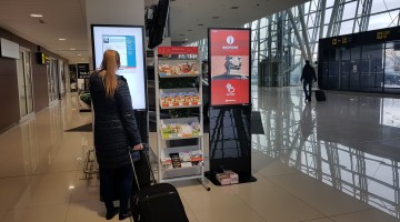 New smart kiosks for tourists arriving at Bratislava Airport