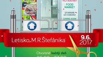 Potraviny Delia otvárajú prevádzku na letisku v Bratislave